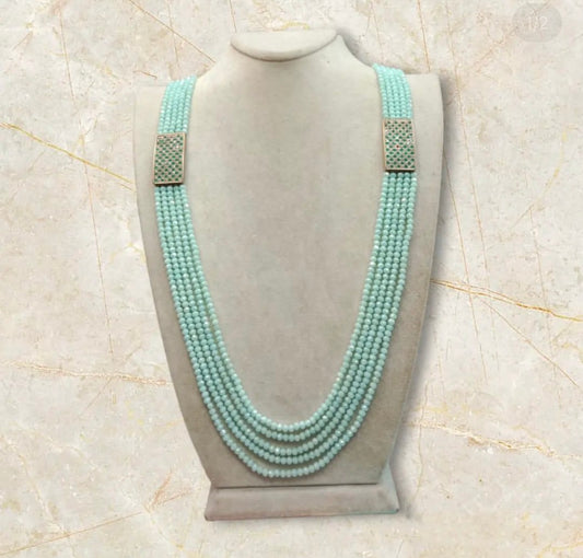 Turquoise Crystal Necklace